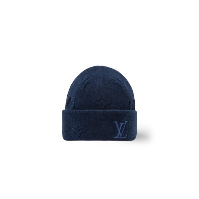 LOUIS VUITTON LV CRUSH MONOGRAM HERITAGE BEANIE M97780 (22*20cm)